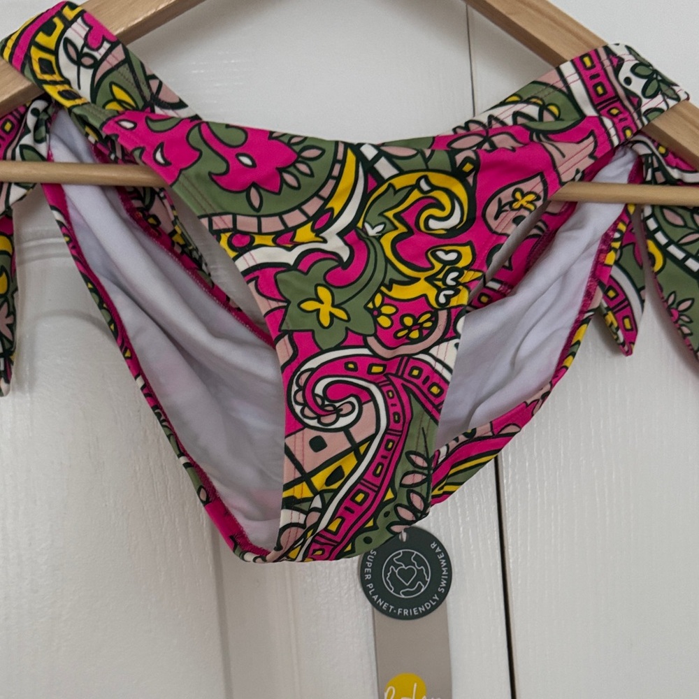 Vibrant Boden  Paisley Bikini Top and Bottom New with tags - Picture 13 of 14